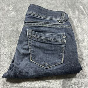 Democracy Jeans Womens 6 Blue Ab Technology Skinny Dark Stretch Mid Rise Denim